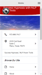 Mobile Screenshot of planohypnosiscenter.com