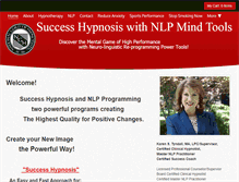 Tablet Screenshot of planohypnosiscenter.com